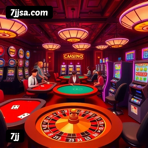 Streaming 4K no cassino ao vivo da 7jj